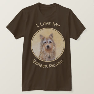 Berger Picard Malerei - Niedliche Original Hunde K T-Shirt