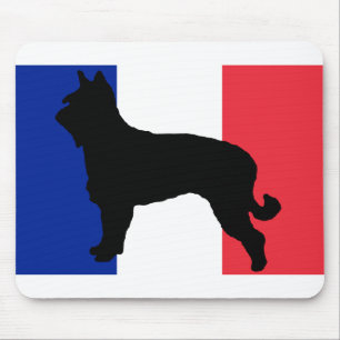 Berger Picard Silo Frankreich Flagge Mousepad