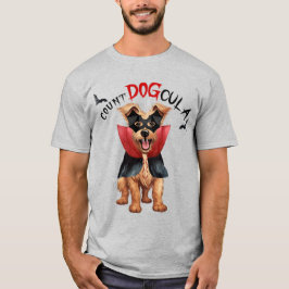 Berger Picard Vampire Dog Funny Halloween T-Shirt