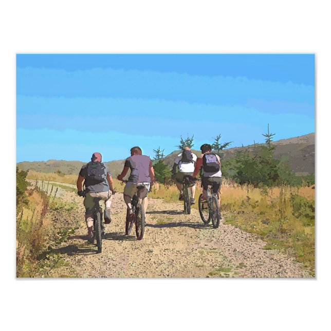 BERGFAHREN FOTODRUCK (Vorne)