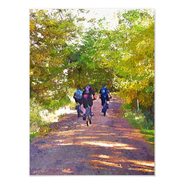 BERGFAHREN FOTODRUCK (Vorne)