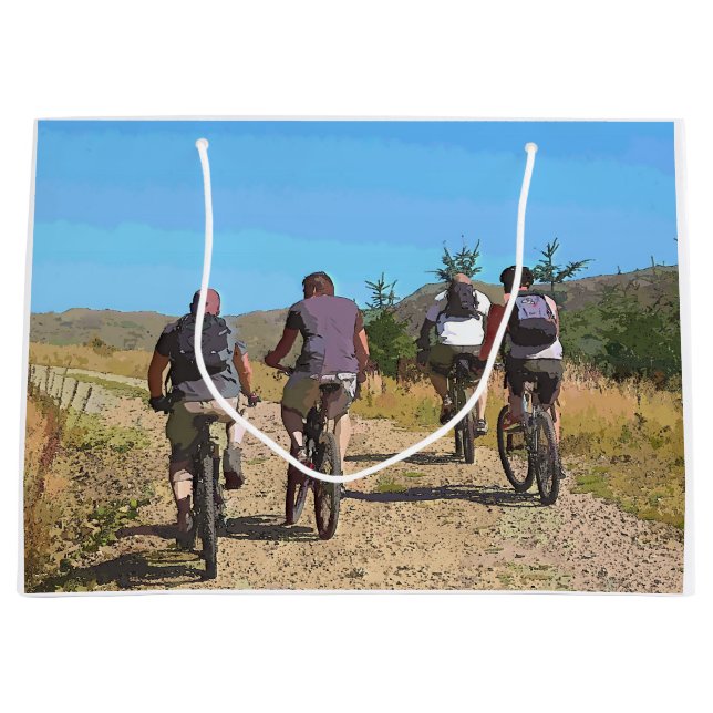 BERGFAHREN GROßE GESCHENKTÜTE (Vorderseite)