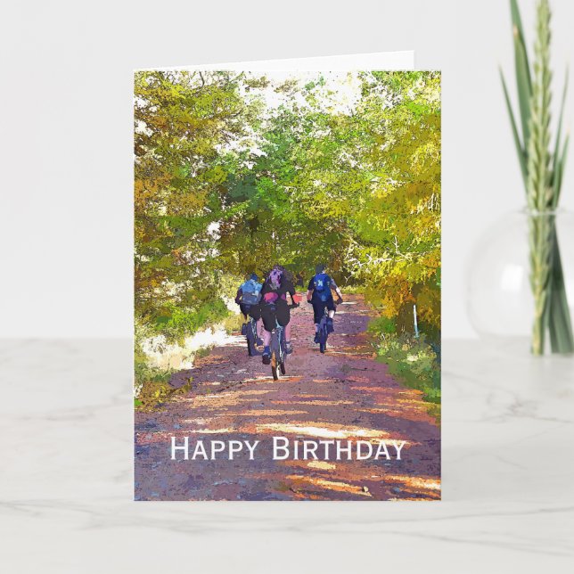 BERGFAHREN KARTE (Vorderseite)