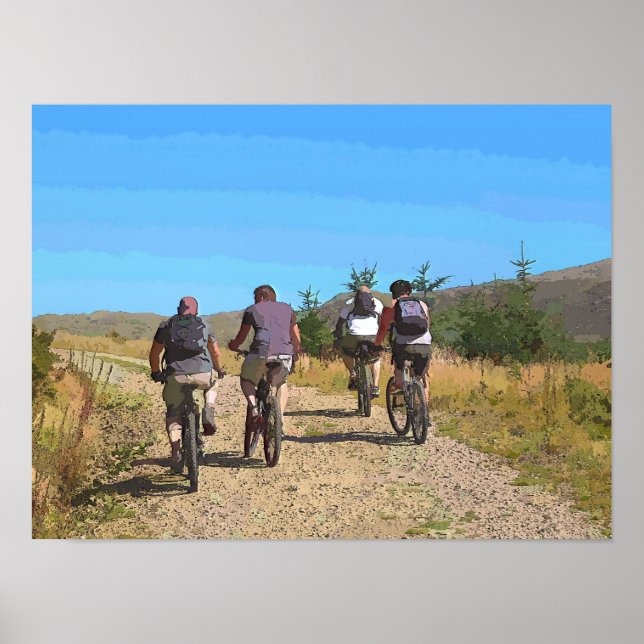 BERGFAHREN POSTER (Vorne)