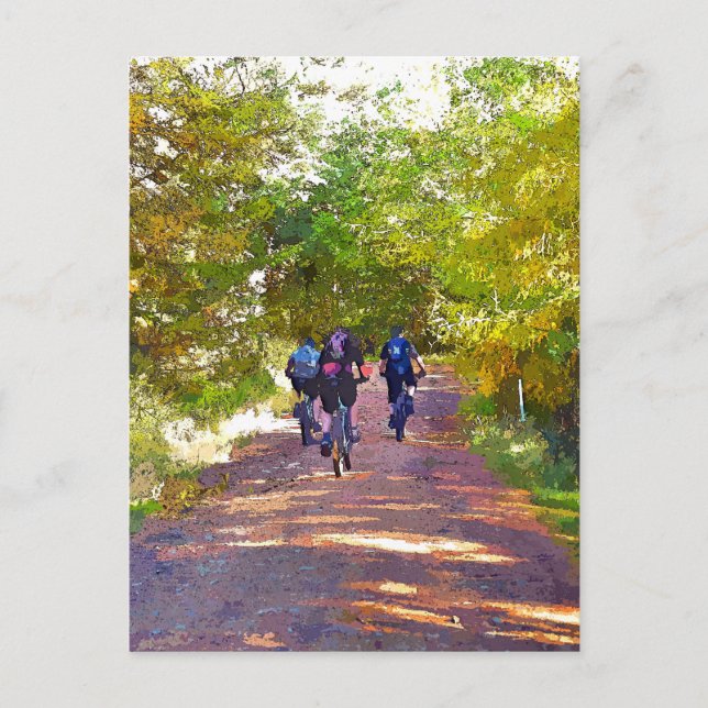 BERGFAHREN POSTKARTE (Vorderseite)