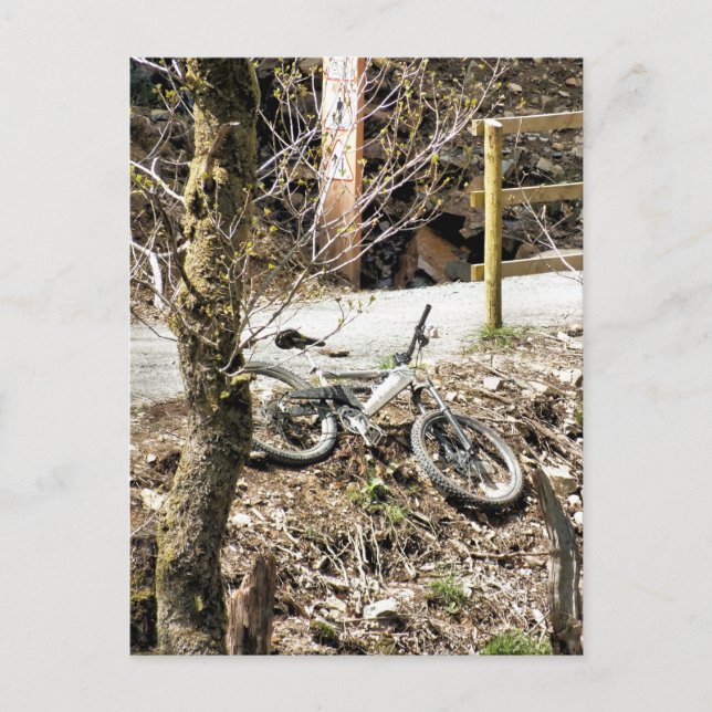 BERGFAHREN POSTKARTE (Vorderseite)