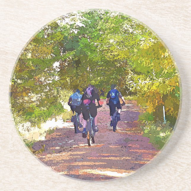 BERGFAHREN SANDSTEIN UNTERSETZER (Vorne)