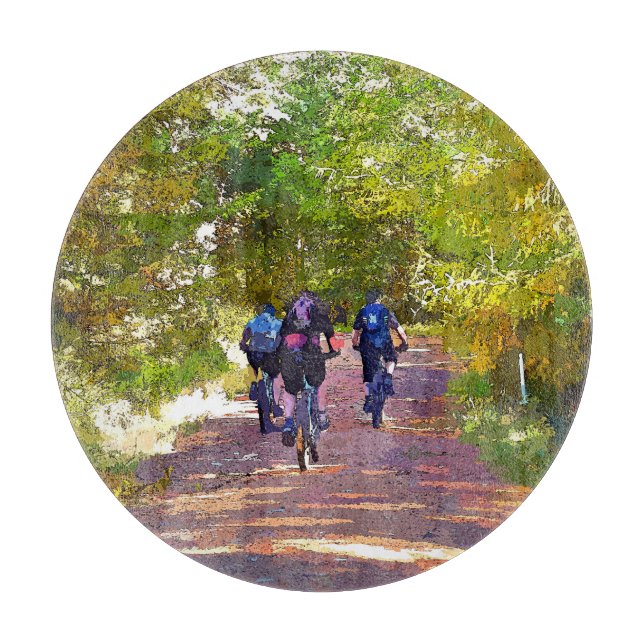 BERGFAHREN SCHNEIDEBRETT (Vorderseite)