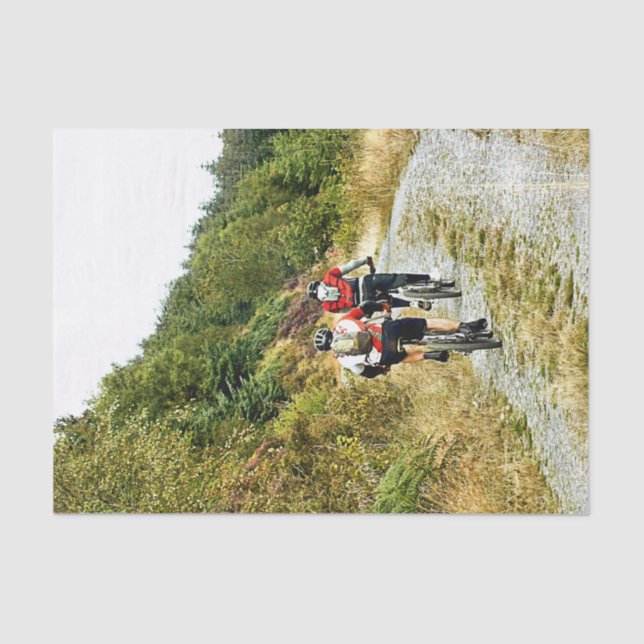 BERGFAHREN SEIDENPAPIER (Vorderseite)