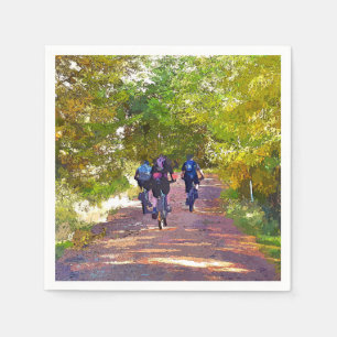 BERGFAHREN SERVIETTE