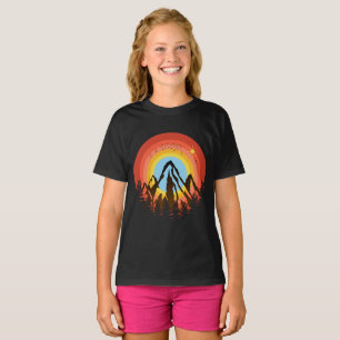 BERGFARBENER SONNENSET T - Shirt
