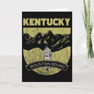 Berggebundener Kentucky-Wander- und Camping-Hike-D Karte
