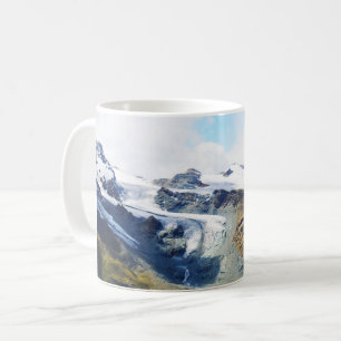Berggipfel in den Schweizer Alpen Tasse