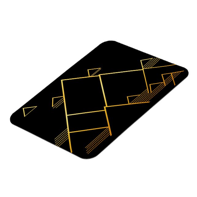 Berggipfel Minimalismus Magnet (Linke Seite)