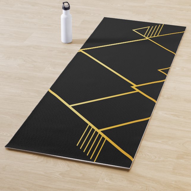 Berggipfel Minimalismus Yogamatte (Beispiel)