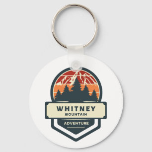 Berggipfelbesteigung und Wandern am Whitney Schlüsselanhänger