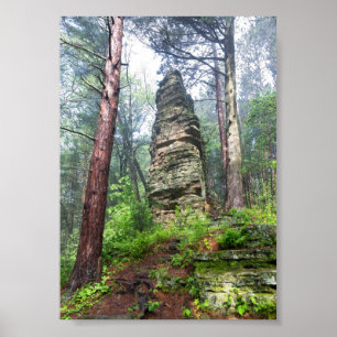 Berghang im Staat Poster