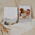 Bergheirat rettet das Datum der Einladung<br><div class="desc">Dies ist eine Hochzeit in den Bergen, um die Termineinladung mit einer wunderschönen Wasserfarbenfallszene und einer eleganten Schriftart-Paarung zu bewahren. Bearbeiten Sie die meisten* Formulierungen und alle Farben außer der Farbe der Aquarelllandschaft. * die Wörter "und" und "Empfang zu folgen" sind nicht editierbar. // Für passende Artikel besuchen Sie bitte...</div>