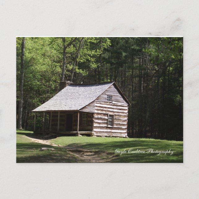 Berghütte Postkarte (Vorderseite)