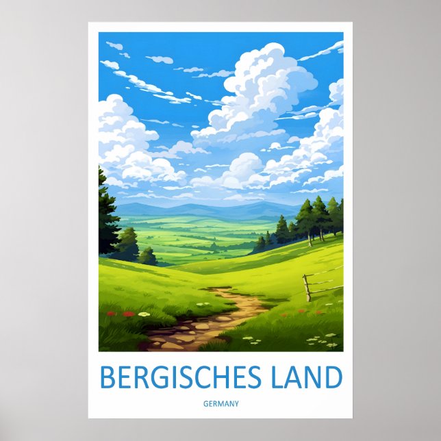 Bergisches Land 1 Poster (Vorne)