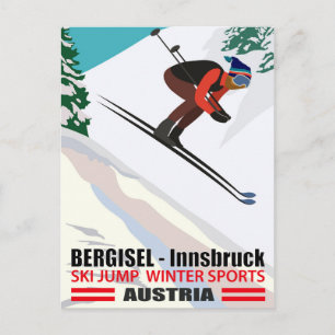 Bergisel - Innsbruck, Skisprung in Österreich Postkarte