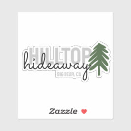 Bergkiefern - Vinyl Aufkleber