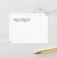 Bergkiefernhaus Vermietung - Postkarte