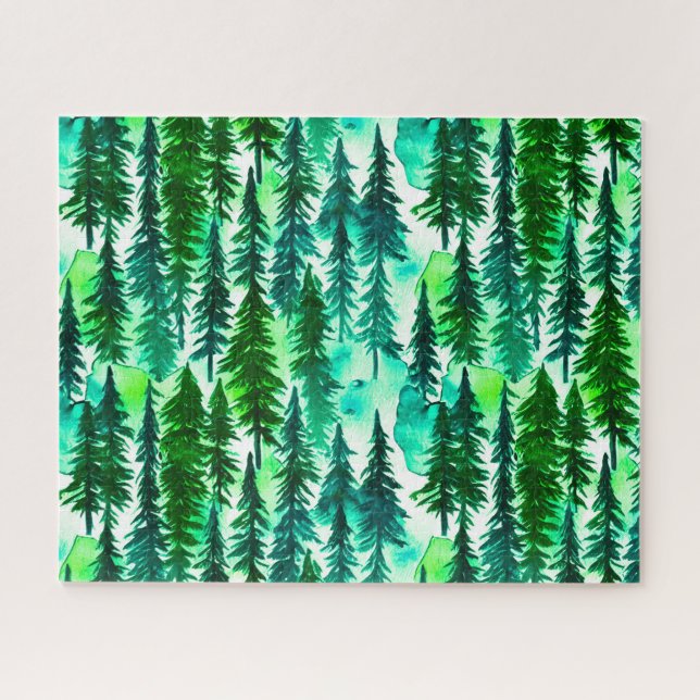 Bergkiefernwald Puzzle (Horizontal)