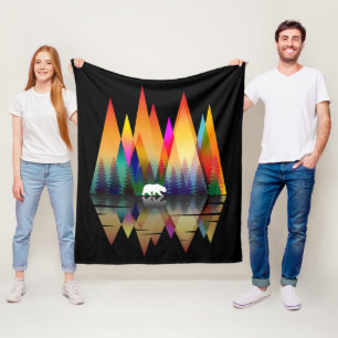 BERGKIRCHE FLEECEDECKE