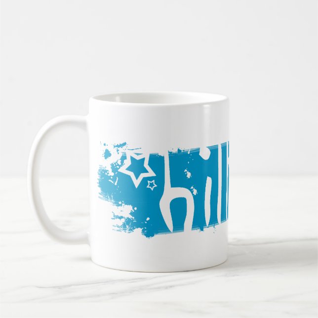 Bergklammer 08. kratzte sich. kaffeetasse (Links)