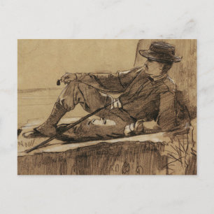 Bergklimpern von Winslow Homer Postkarte