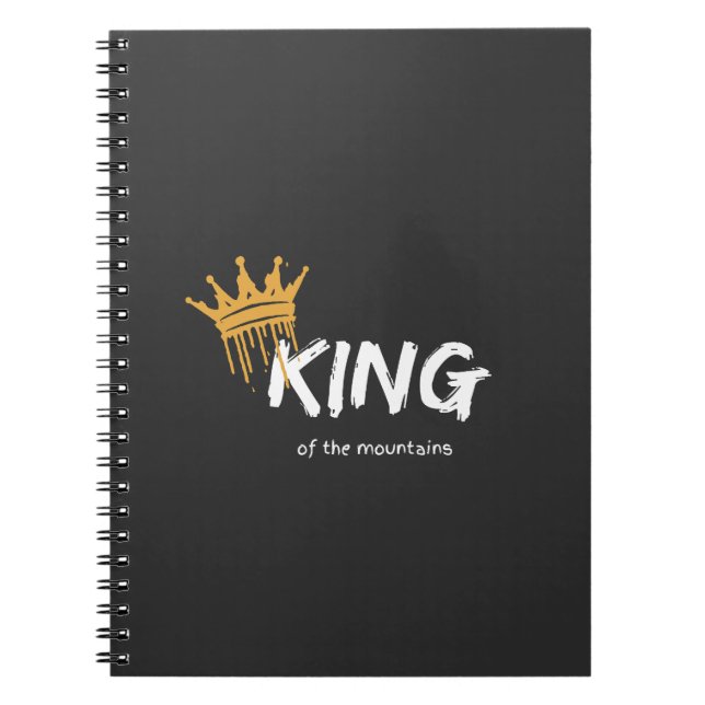 Bergkönig Notizblock (Vorderseite)