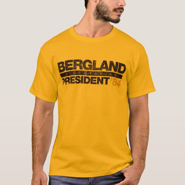 Bergland für Präsidenten Shirts (Vorderseite)