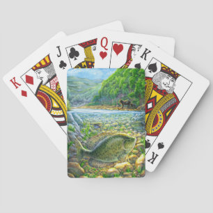 Berglandfisch Spielkarten