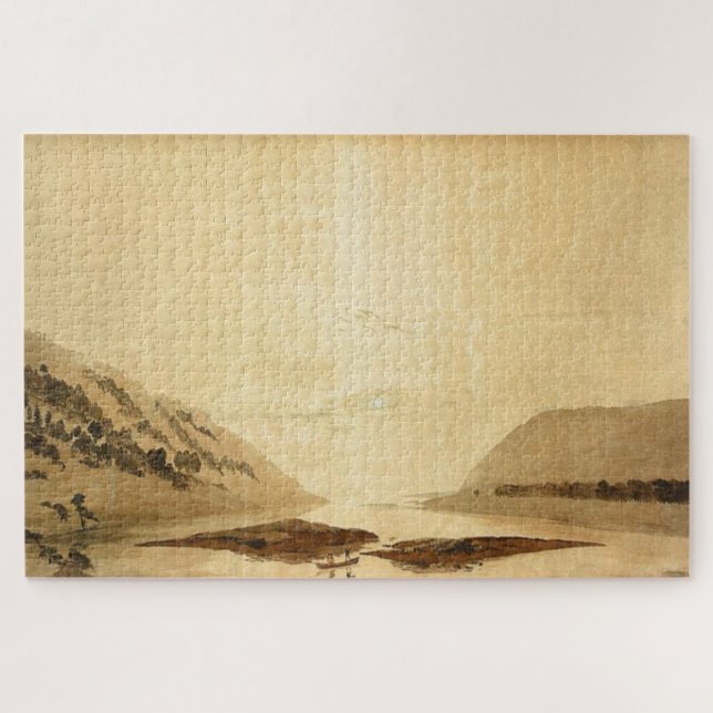 Berglandschaft (1830) - Friedrich Puzzle (Horizontal)