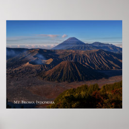 Berglandschaft Bromo Indonesien Reisen Poster