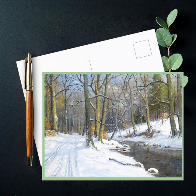 Berglandschaft im Winter Feiertagspostkarte (Von Creator hochgeladen)