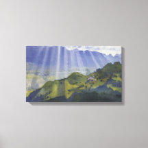 Berglandschaft in der Schweiz (Serebriakova)