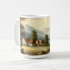 Berglandschaft Kaffeetasse