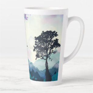 Berglandschaft-Kaffeetasse Milchtasse