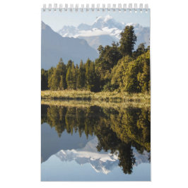 Berglandschaft Klein, weiß Kalender