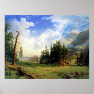 Berglandschaft Poster