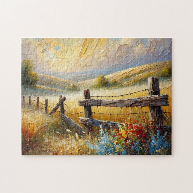 "BERGLANDSCHAFT" PUZZLE – LANDSCAPE-SERIE  (Horizontal)