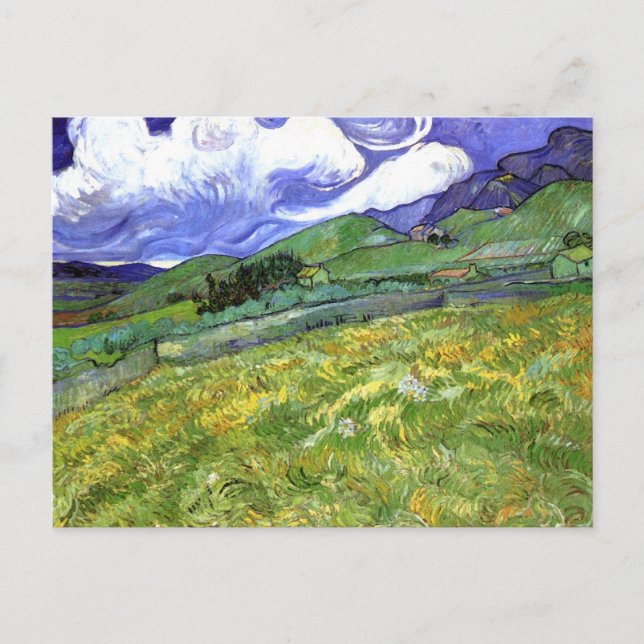 Berglandschaft, Van Gogh Kunsthandwerk Postkarte (Vorderseite)