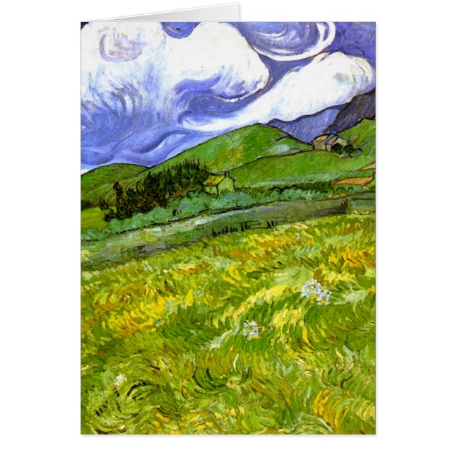Berglandschaft Van Gogh Kunstvoll wandern (Vorne)