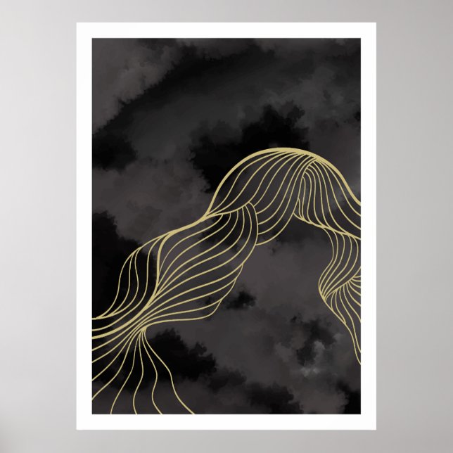 Berglandschaften Poster (Vorne)