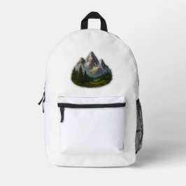 Berglandschaftsdesign Bedruckter Rucksack