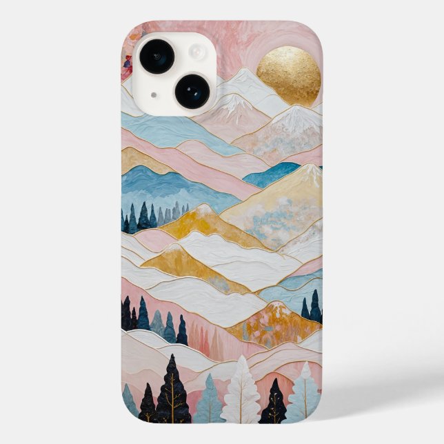 Berglänze Case-Mate iPhone Hülle (Rückseite)