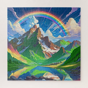 Berglauf Puzzle