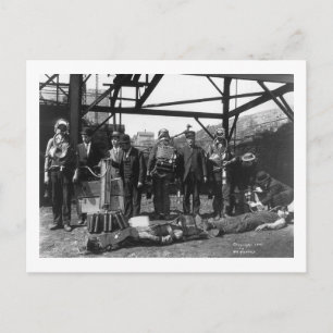 Berglebewesen, 1910 postkarte